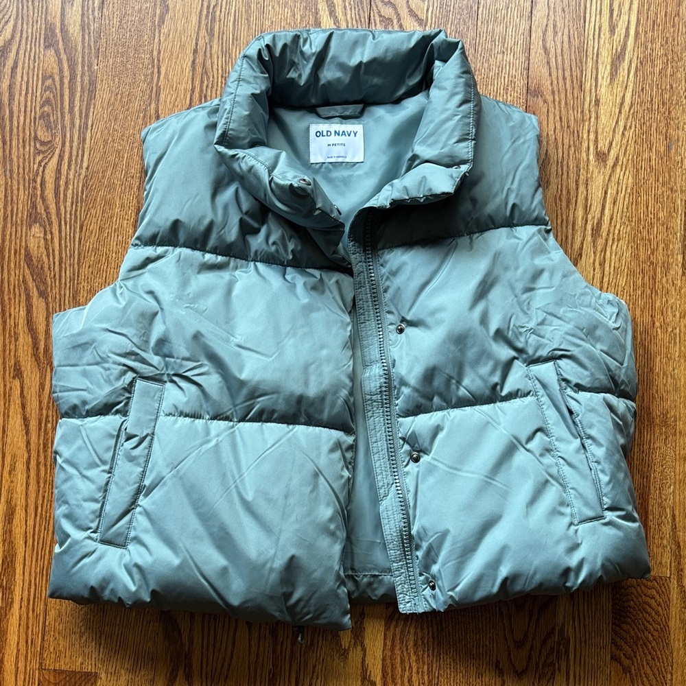 Old Navy Puffer Vest - Blue